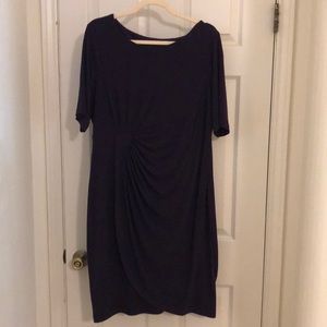 Faux Wrap Dress